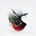 Halloween Fake Eyelashes colorful costume false eyelashes 3d halloween fake eyelashes Supplier